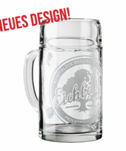 Alternative view of Maßkrug aus Glas 1,0l
